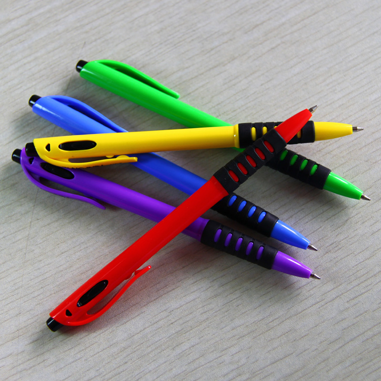 Tianfeng 577 Jumping Plastic Ballpoint Pen, colored side-jumping pen, 0.7MM Ballpoint pen Specification drawing
