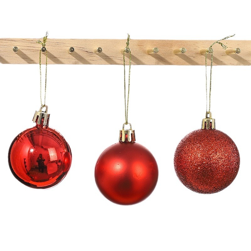 Christmas decorative balls, festive atmosphere props for shopping malls and stores, bright electroplated colored balls, scene ceiling decoration pendants Item Picture