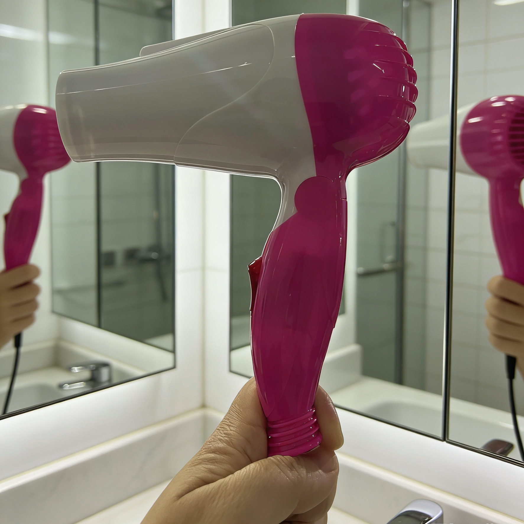 ENERGY MAX Cross-border Wholesale Portable foldable Home Appliance Hair dryer details Picture