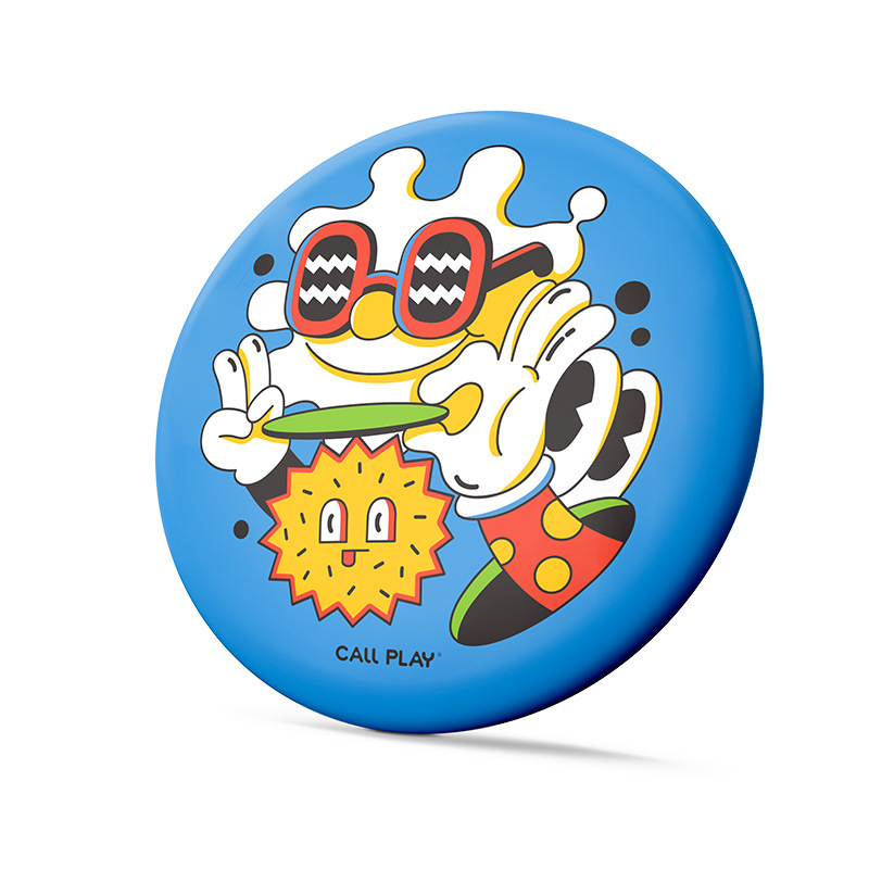 CALL Koda Duck Soft Frisbee Flying Saucer Cartoon toys for kindergarten park parent-child fitness sports competition Item Picture