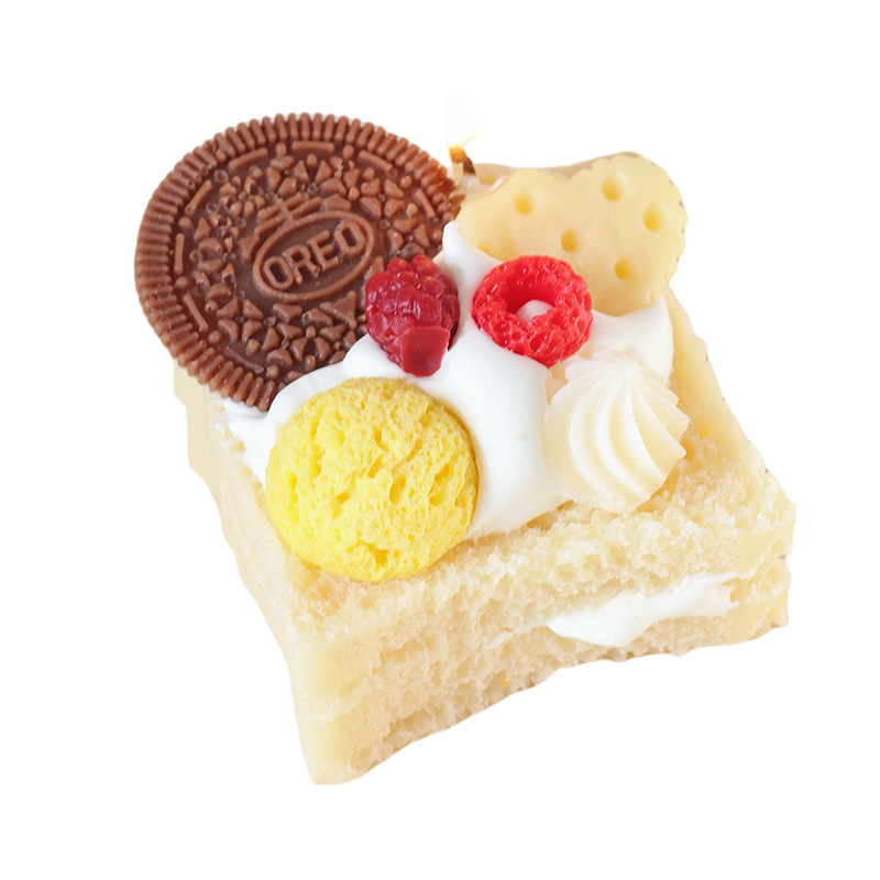 Oreo Toast Scented Candles As Souvenirs, High-End Birthday Gifts, Niche Wholesale Fragrances, Home Cross-Border Products Item Picture