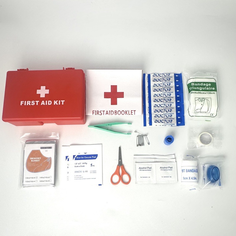Outdoor car emergency box set, Amazon ebay cross-border e-commerce 14-piece first aid kit set details Picture