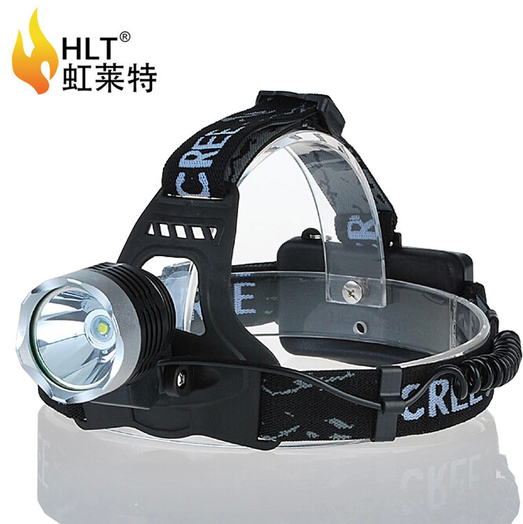 Fabricante al por mayor 10W de alta potencia batería de litio recargable luz de cabeza fuerte iluminación al aire libre headwear waterproof headlight details Picture