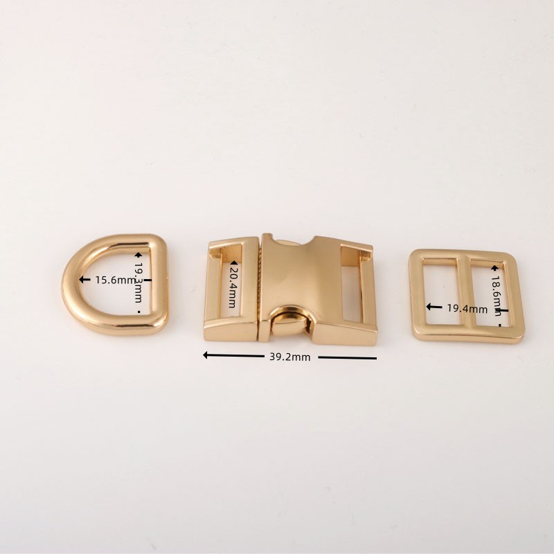 Luggage hardware accessories, shoulder straps, metal buckles, pet collars, alloy buckles and snap fasteners are in stock and available for wholesale Application Scenario