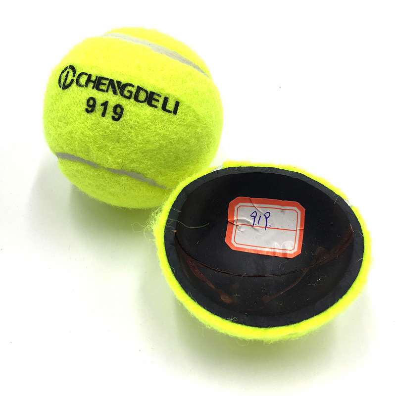 Tournament model 3 / bucket cage tennis balls High elasticity and durability Tennis Sports 919 Chengdeli Tennis Item Picture