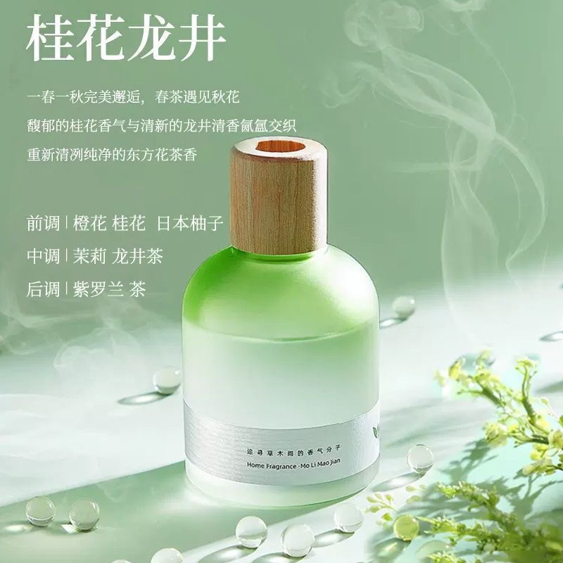 Gardenia flameless aromatherapy for bedroom, living room and bathroom ornaments can deodorize and purify the air. The plant fragrance refreshes the air Application Scenario