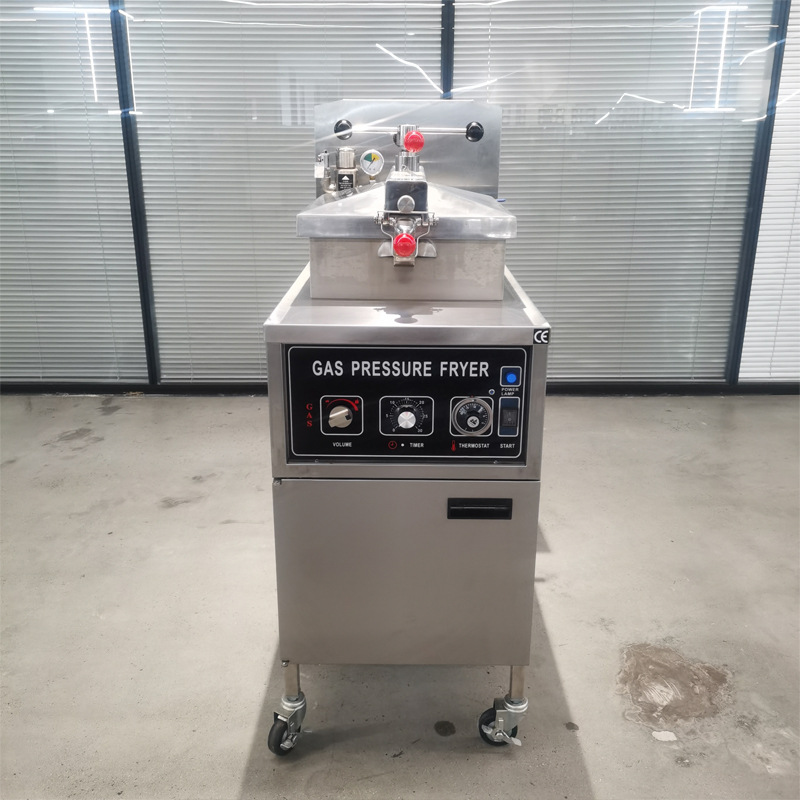 Commercial MDXZ-25 gas pressure fried chicken oven mechanical deep fryer details Picture