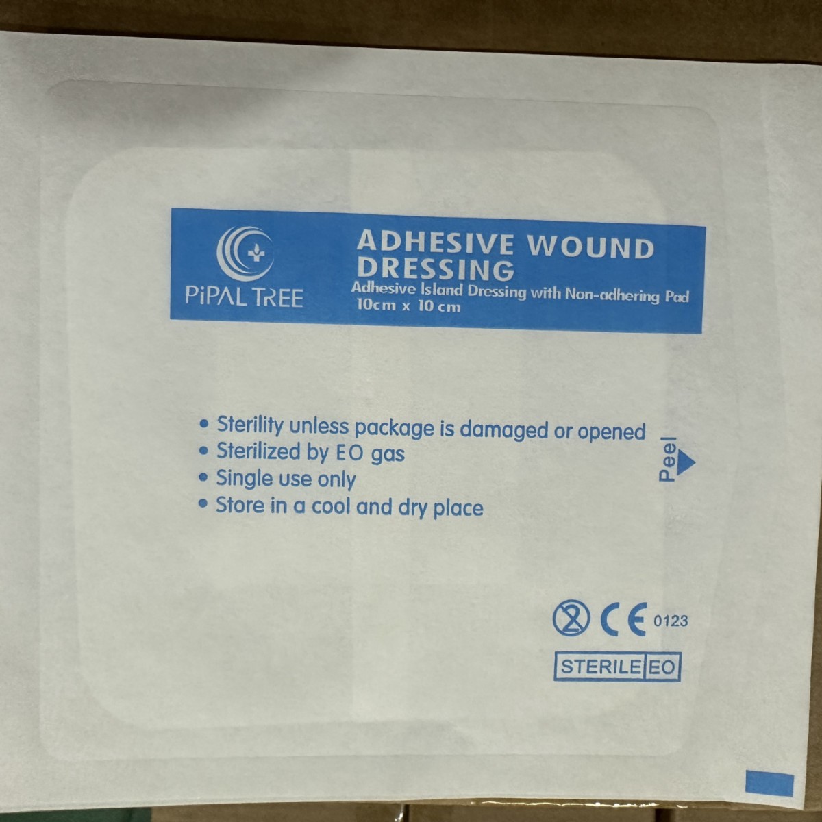 Foreign trade export non-woven fabric dressing patches, postoperative wound breathable patches, disposable self-adhesive hemostatic dressings, large wound patches