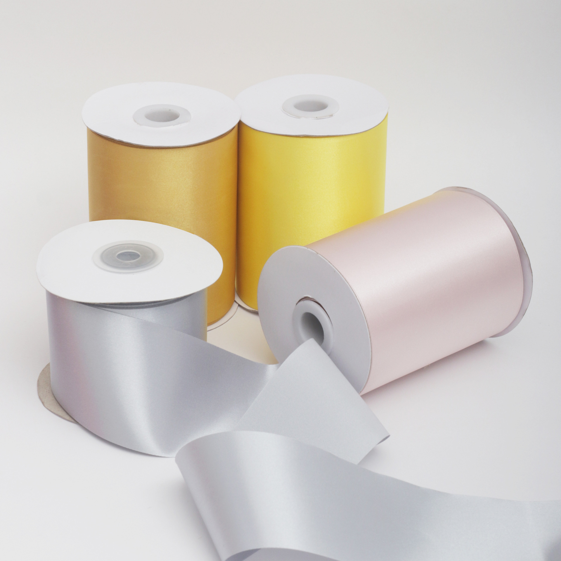 Trimmed ribbon, thickened and densified color, flower cake, bow, gift box, decorative edge, woven ribbon, and colorful ribbon Specification image