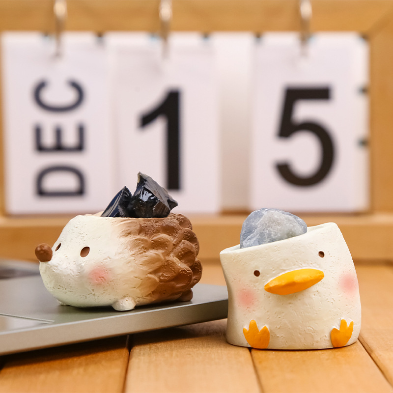 Cute and fun crystal blind box, with a variety of cartoon animal tabletop decorations and creative designs. Adorable animal blind boxes details Picture