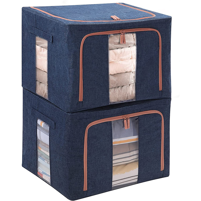 大尺寸大容量百纳箱,大开窗可折叠整理箱,支持定制详情图5