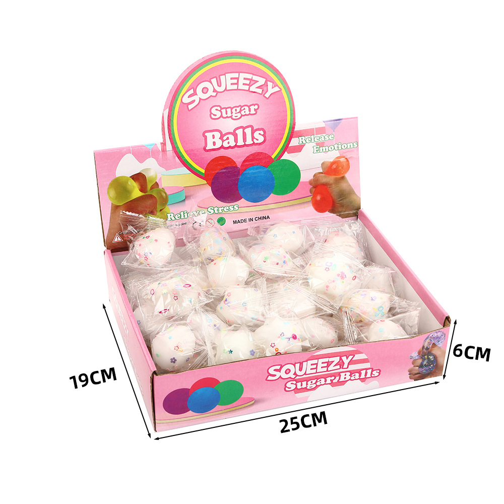 Xiaohongshu's popular five-pointed star cute pinching fun Night Market stall stress-relieving little love children's fun stress-relieving toys Item Picture