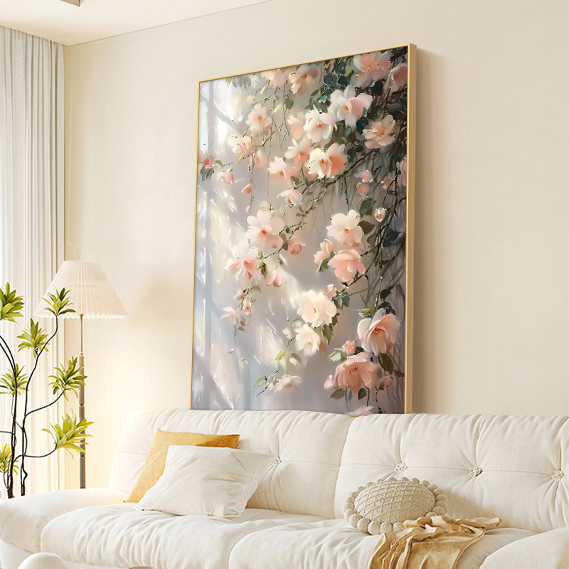 装饰画/装饰画客厅/客厅画欧式/卷轴/装饰画带框细节图