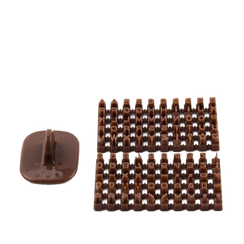 DIY烘焙饼干模具英文字母数字符号印章饼干模活字印刷邮票曲奇模详情图5