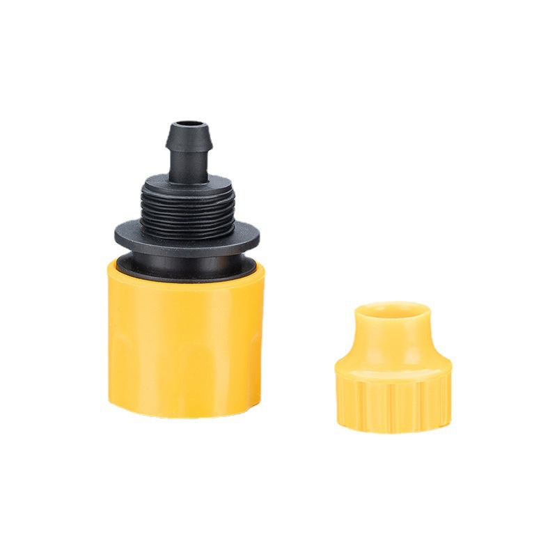 Conector rápido de plástico conector de pistola de lavado de coche de jardín 8/12 conector rápido tubo de agua manguera giratoria conector a prueba de agua Specification image