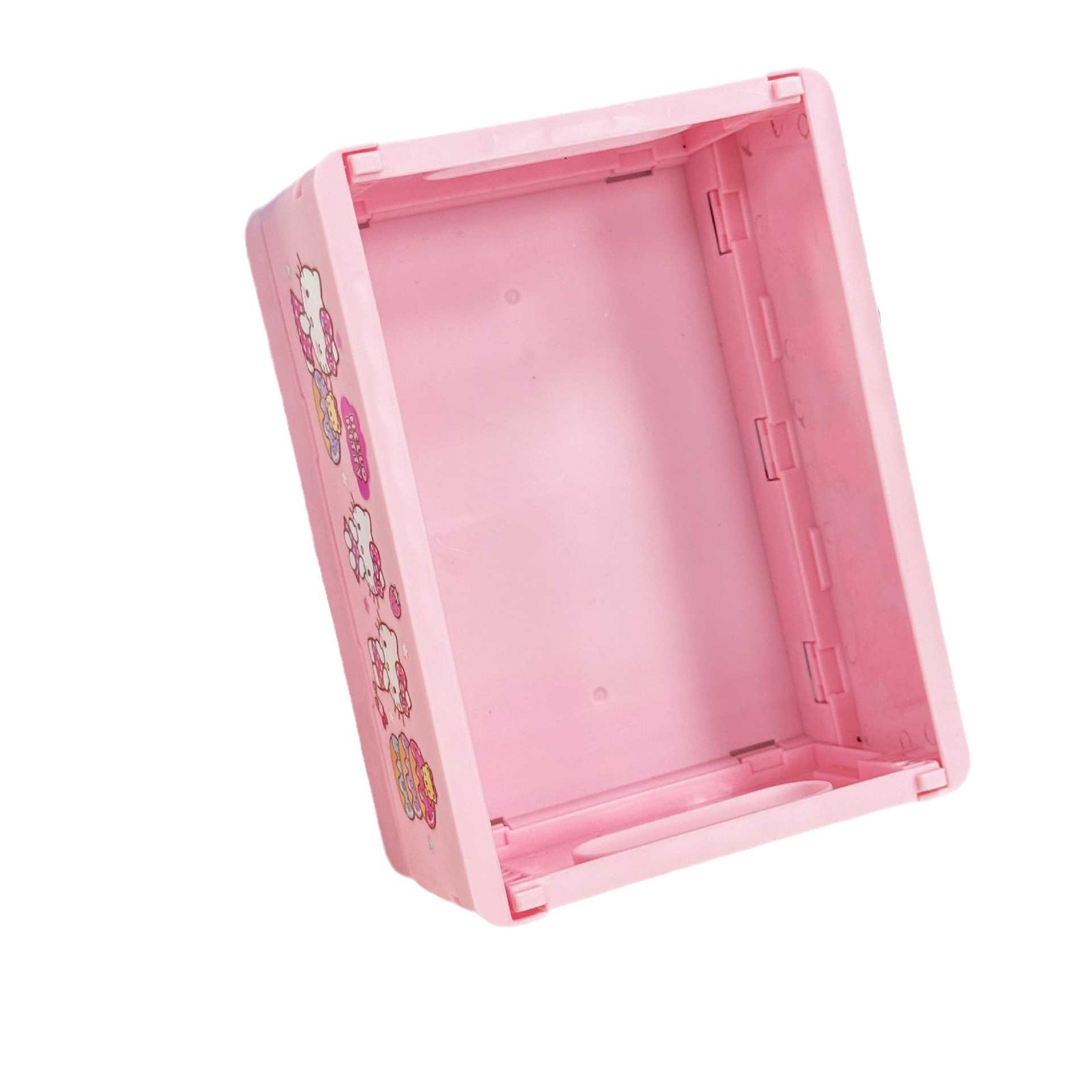 收纳盒/可折叠收纳盒/家用收纳/收纳/全透明收纳盒白底实物图