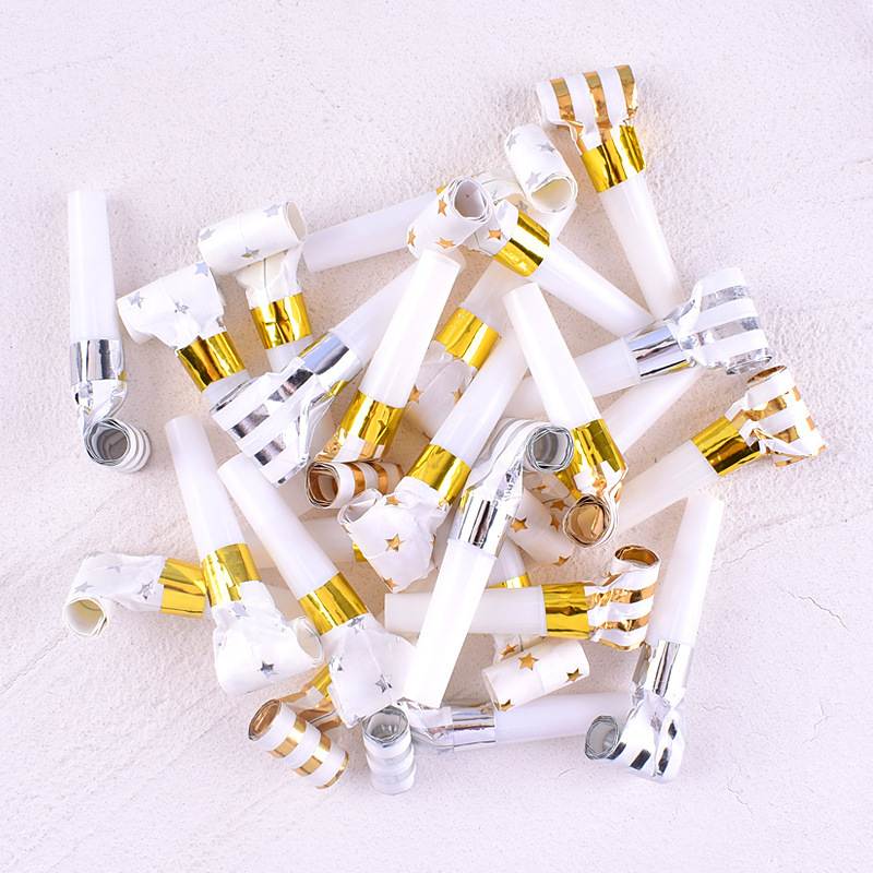Birthday party cheering props, Little Dragon whistle, cross-border Amazon children's party toys and gifts, Blow Blow rolls details Picture