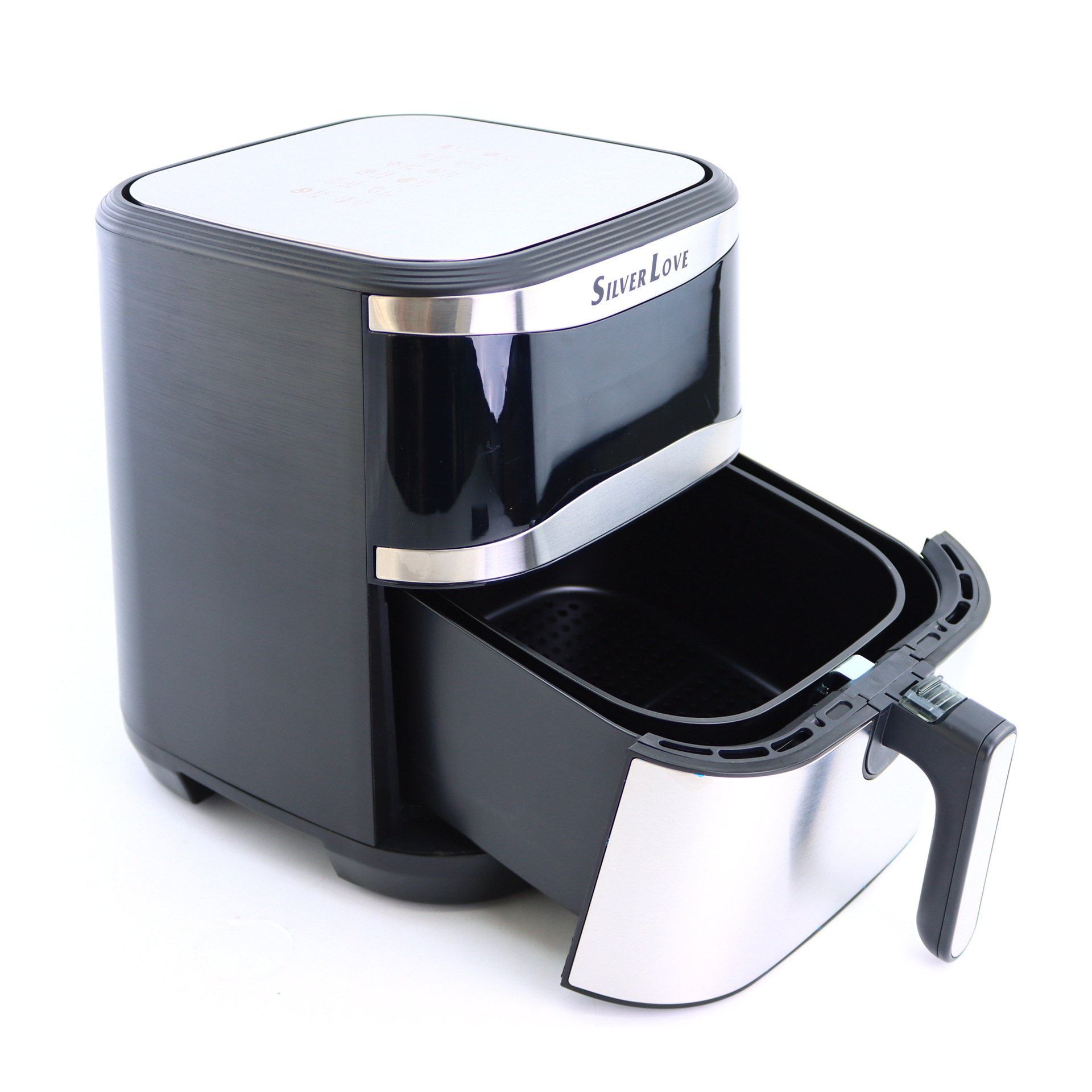 Export 3000W high-power air fryer 8L large-capacity smart household stainless steel electric fryer Z209 Application Scenario