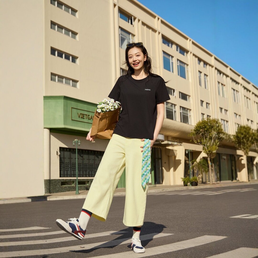 冰氧快干T短袖半拉链显瘦瑜伽上衣女透气速干T恤户外运动8032