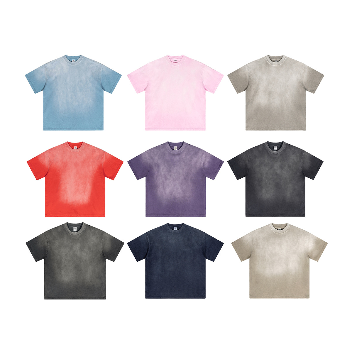 t恤男士短袖潮流/衣服男士半袖潮牌/服装男短袖韩版/T恤/T恤尾货白底实物图