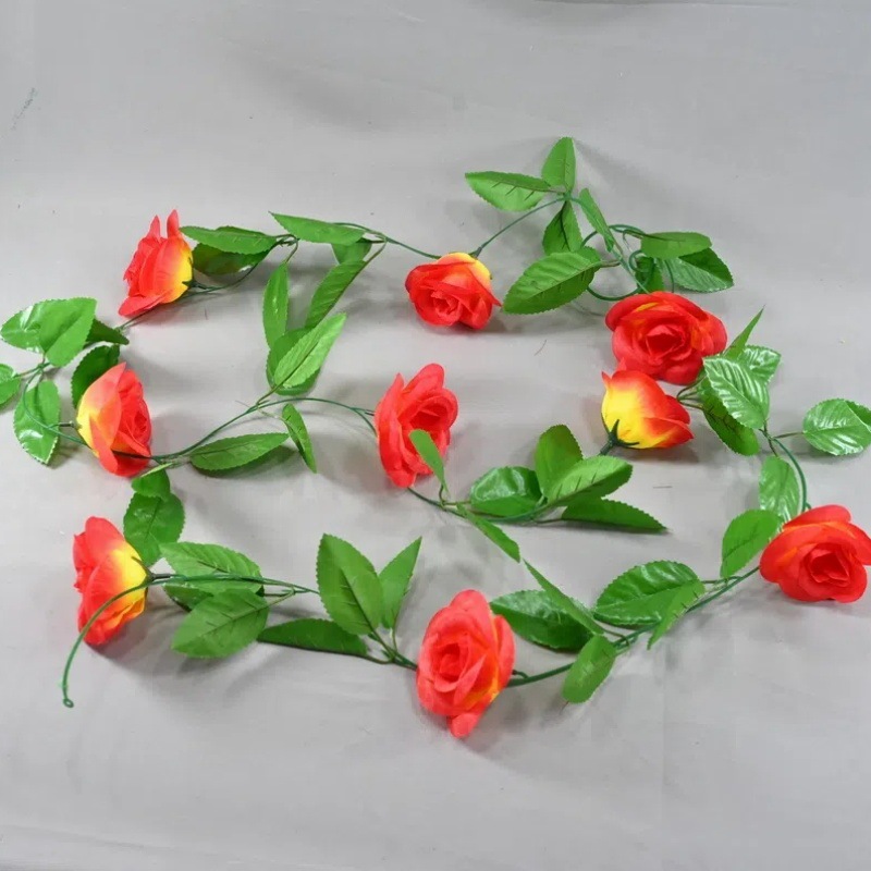 花杆/火把狂欢夜导具/仿真花/仿真花diy发饰/电镀玫瑰花细节图