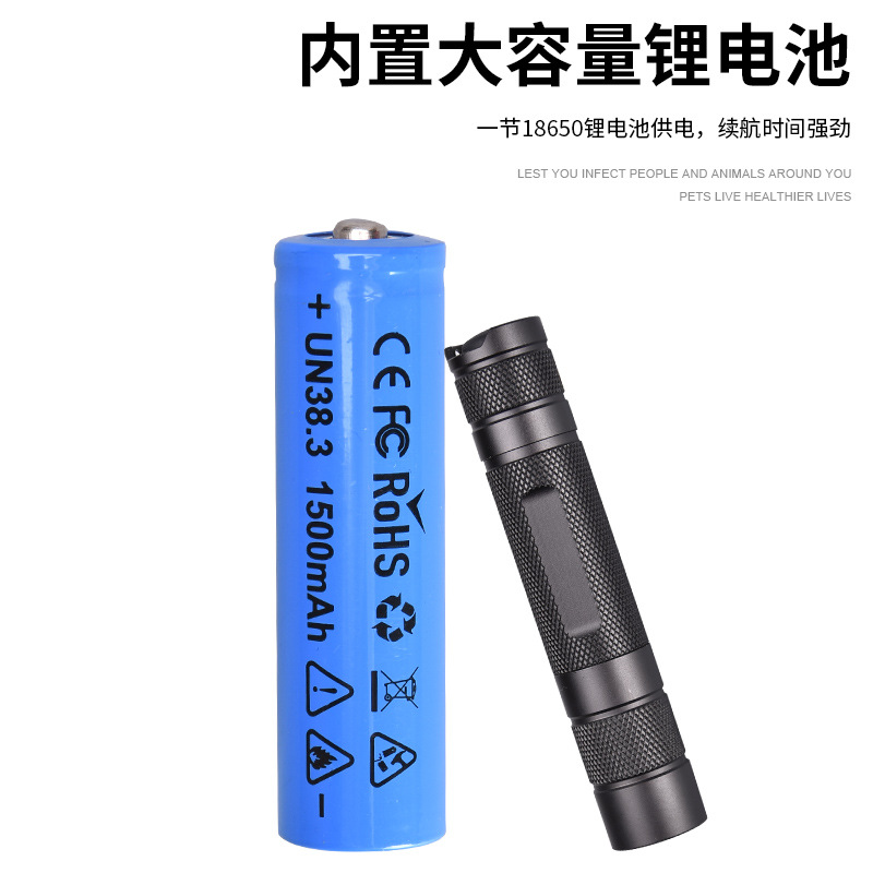 New uv365nm ultraviolet lamp for coin collection, auxiliary identification, ultraviolet fluorescent agent detection, black mirror flashlight Application Scenario