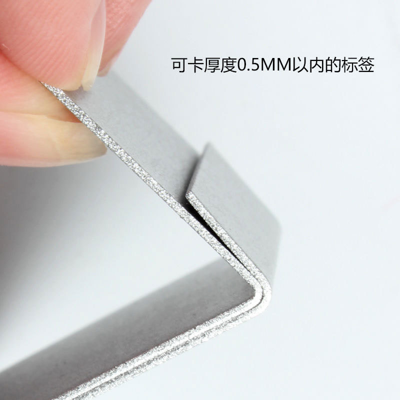 pop金属台牌标签夹子广告牌商品标价夹烘培店蛋糕价格标价夹 烘焙甜品展示卡夹 桌面标签固定支架 小店商品标价装饰配件细节图