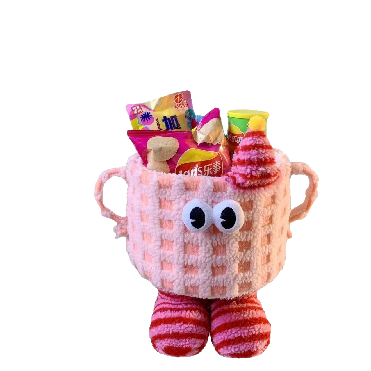 وحوش الكرتونية الصغيرة ذات القدمين الكبيرة تحصل على سلة من الخروف والأحمر Item Picture
