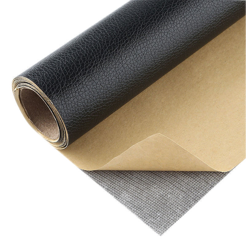 Cross-border engrosamiento autoadhesivo pegamento de cuero para asientos de sofá reparación de cuero subvencionado reparación de interiores de automóviles imitación de cuero pu material de tela Item Picture