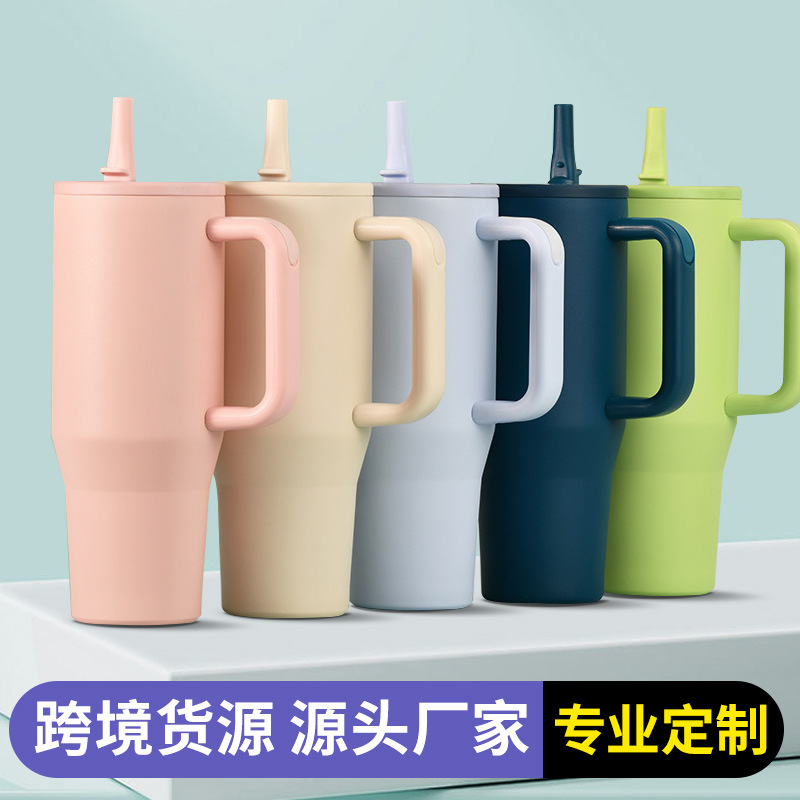 跨境40oz一代二代304不锈钢保温杯巨无霸冰霸杯大容量保冷汽车杯产品图