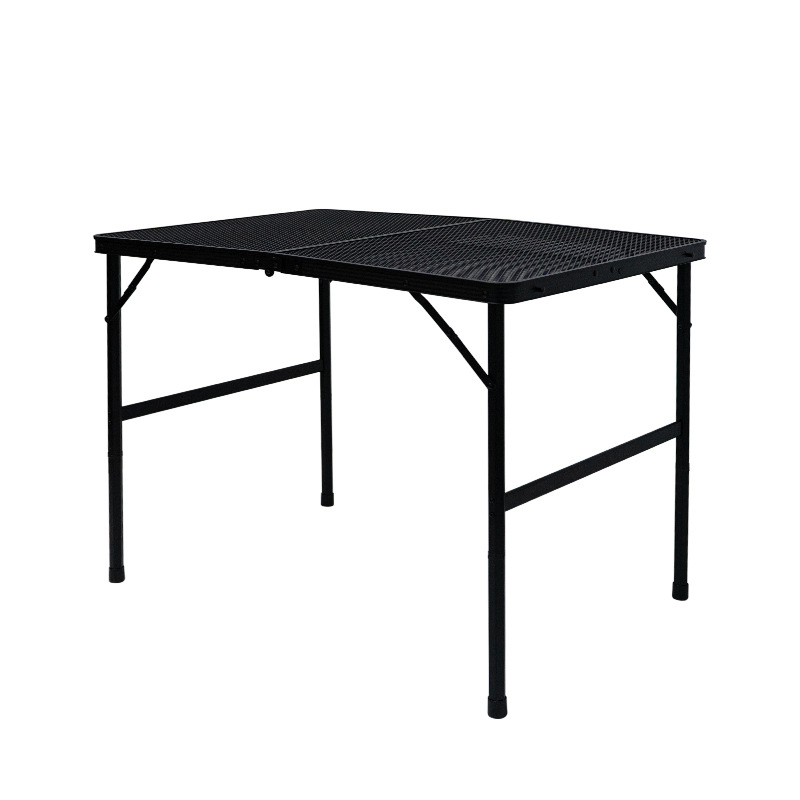 夏诺多吉折叠户外野营轻装网格烧烤桌 室外简易折叠网红摆摊小桌