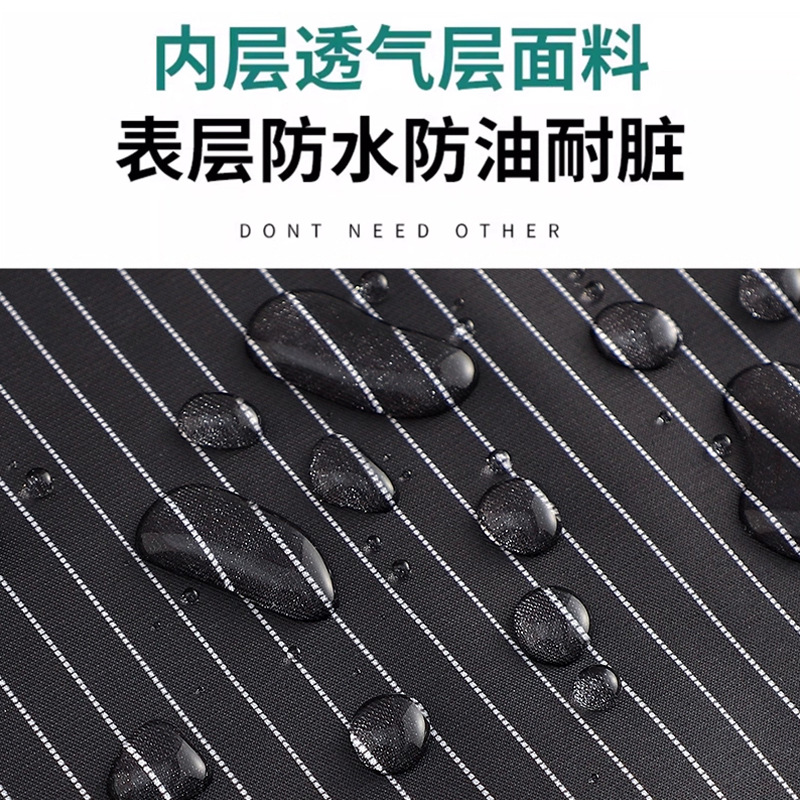 高颜值可拆卸防油擦手巾围裙防水加厚2025新款年轻高级家用厨房产品图
