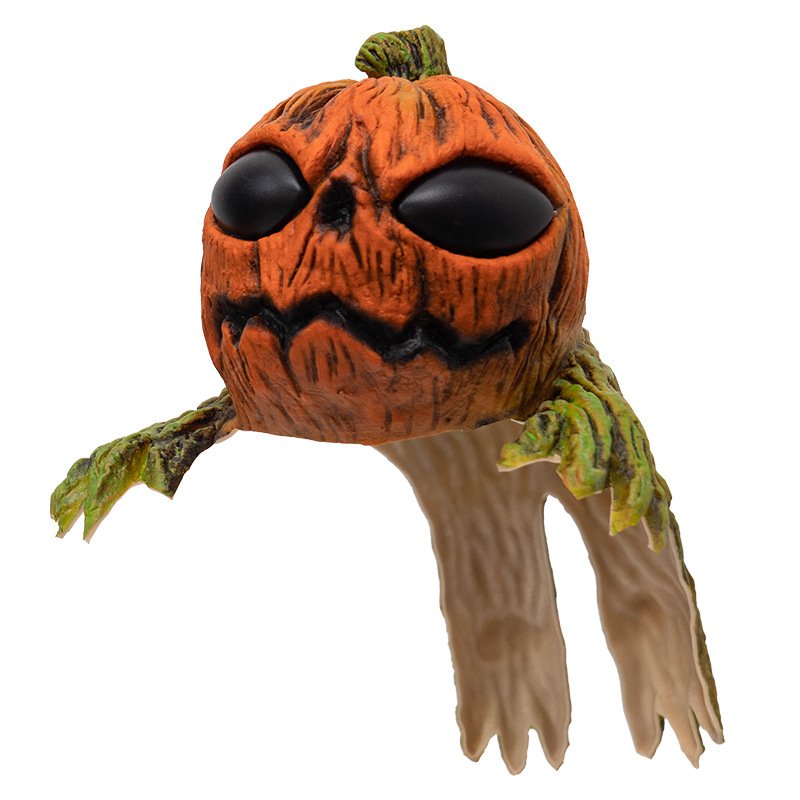 Halloween latex shoulder, winking pumpkin monster, campus prank toys, comic show cosplay, bar party costume props Item Picture