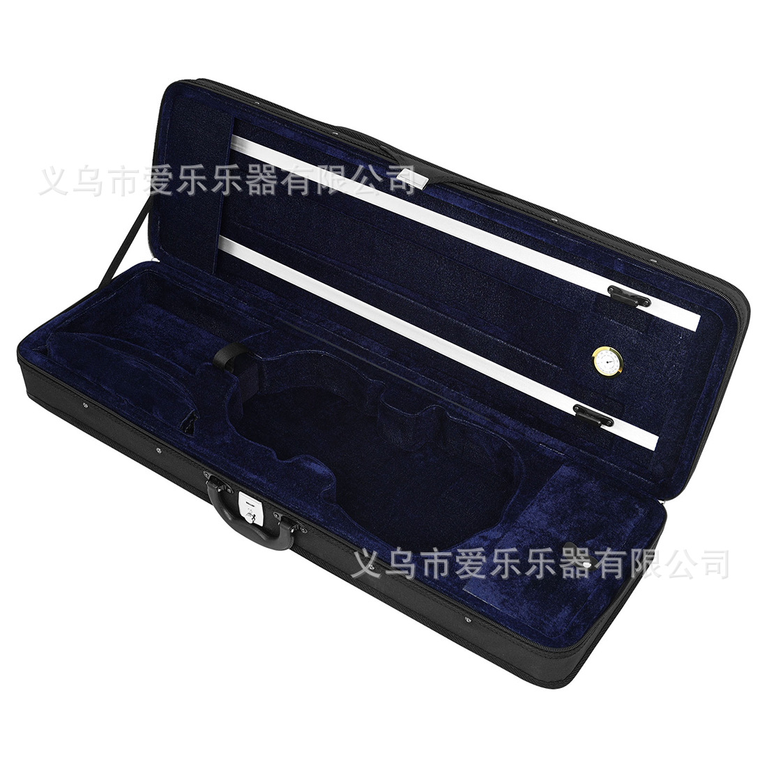4/4 violin case, double shoulder strap, hygrometer, square box, violin protection suitcase, thickened waterproof violin case