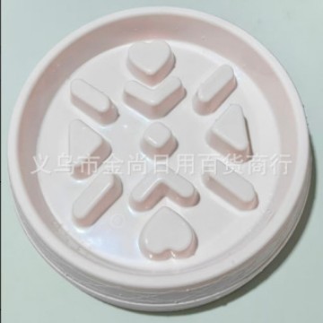 跨境圆形宠物慢食碗益智狗盆猫碗宠物食具碗具防噎慢食碗防打翻
