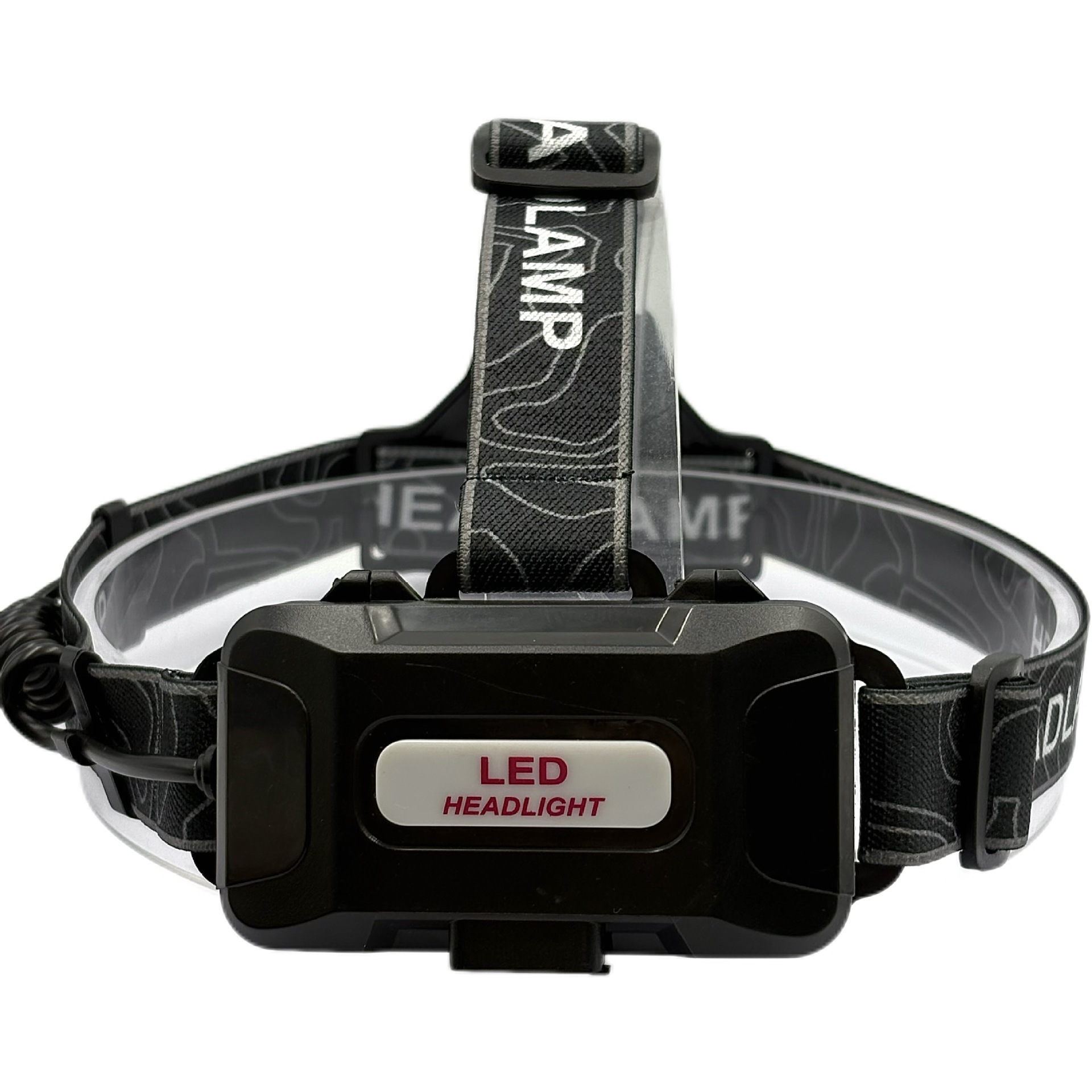 The sensor headlamp features long-lasting dual lithium batteries, ultra-bright waterproof charging, and is an outdoor head-mounted light source that can be customized and zoomed details Picture