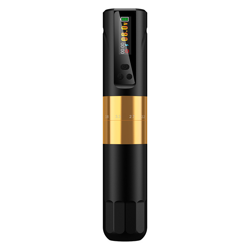 shanilak Cross-border Fine Pen TH020 wireless tattoo pen, charging inverter, adjustable tattooing frequency, travel, cutting line and fogging machine Item Picture