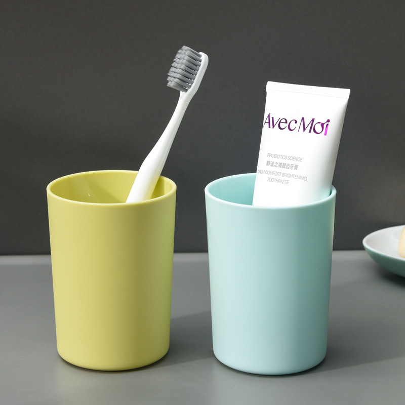 日用创意家用刷牙情侣牙刷杯刷牙杯漱口杯洗漱杯杯子简约塑料水杯细节图