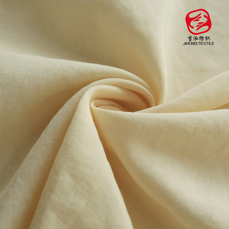 苎麻/黑色面料细节图