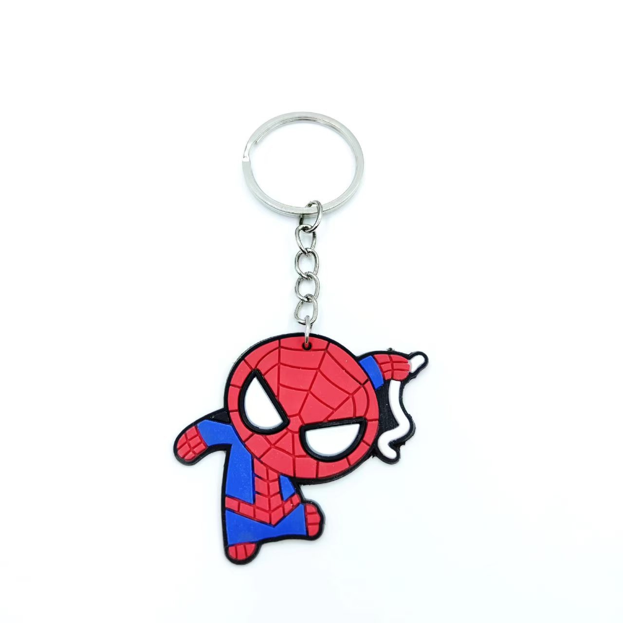 Cross-border PVC soft rubber Avengers keychains, steel Batman key chains, wholesale of small commodities for street vending Application Scenario