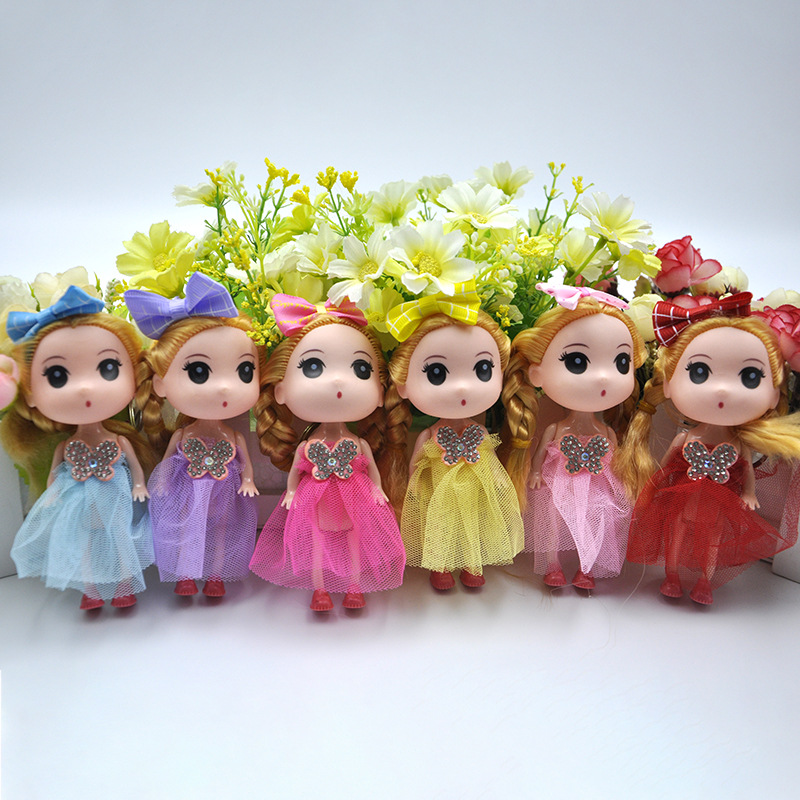 Wholesale of new 12-centimeter cute and confused doll bags, pendants, vinyl figurines, girls' toys and small gifts from the manufacturer details Picture