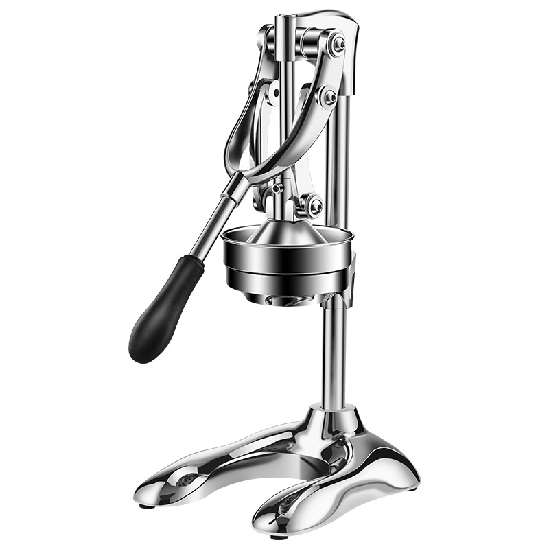 تعمل عصارة يدوية من الفولاذ المقاوم للصدأ في صنع عصارة عصير البرتقال والليمون Item Picture