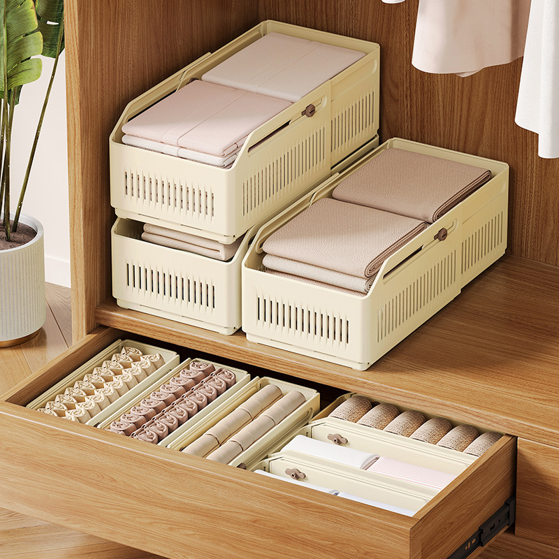 Retractable drawer storage box, retractable drawer box, iins partition and organization box, desktop storage basket, student stationery compartments