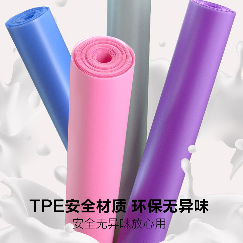 Yoga fitness stretching resistance band, strength training stretching resistance band, elastic band combination set, high elastic stretching band Application Scenario