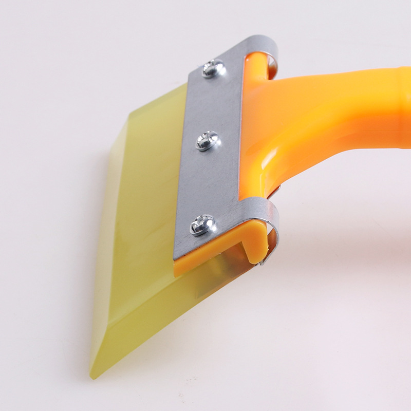 Long-handled ox tendon wiper, film application, snow scraper, glass cleaning tool, 8cm thick plate R-3107A car window details Picture