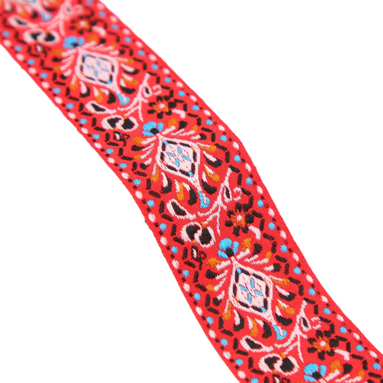 Wholesale of 4.0cm retro ethnic style totem pattern jacquard webbing lace ethnic clothing webbing accessories in stock Item Picture