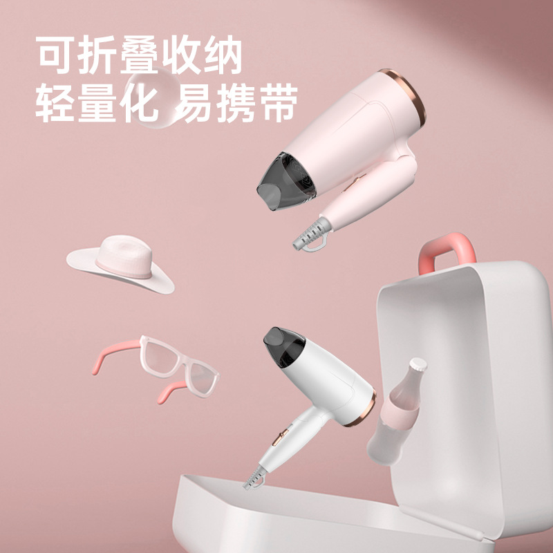 Cross-border new European standard hair dryer, low-power hair care, quick-drying household hair dryer gift M141 Application Scenario