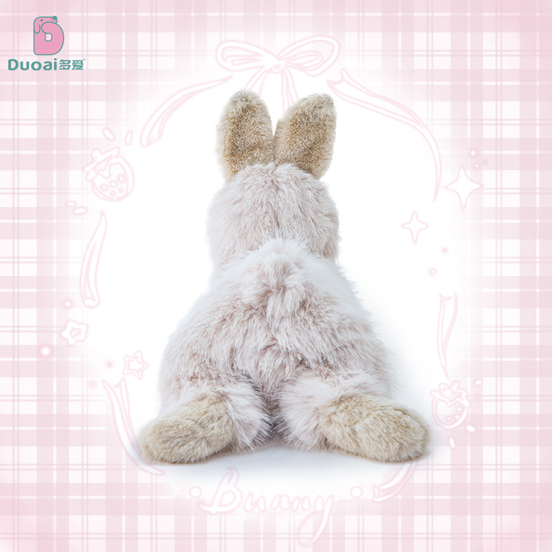 This is a genuine Instags-style plush toy with a soft and fluffy long-haired rabbit figure. It's a heartwarming gift for your girlfriend and best friend Application Scenario