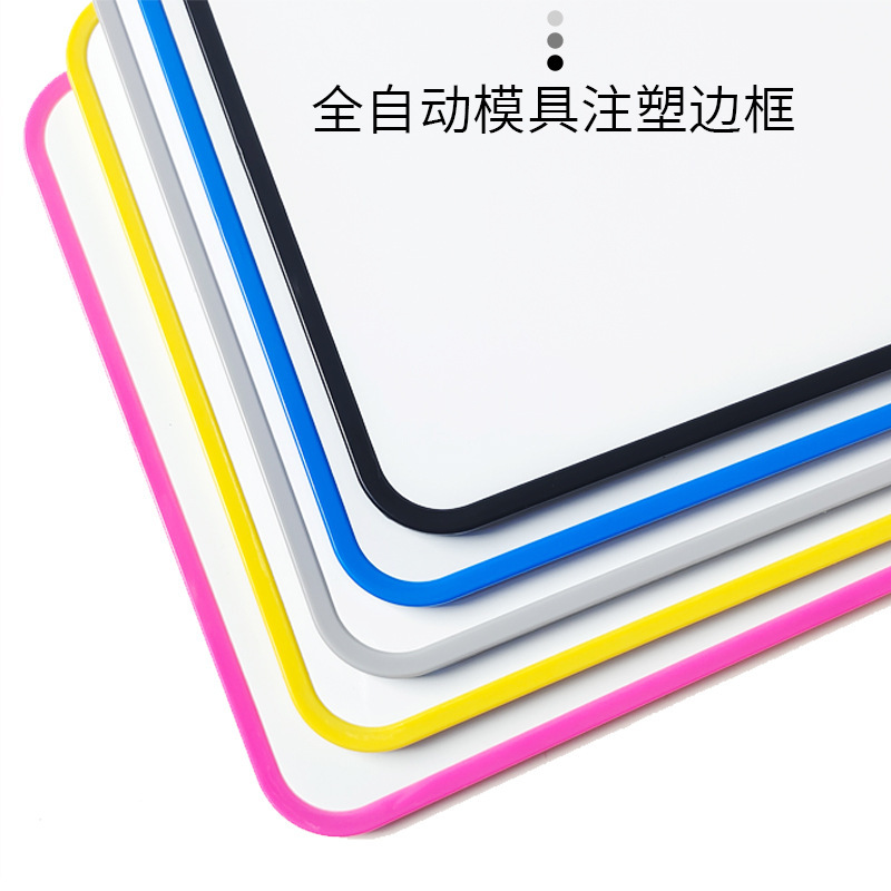 Whiteboard writing board, bracket-type mobile blackboard, household bracket-type double-sided children's small blackboard, hanging type teaching and training Specification image