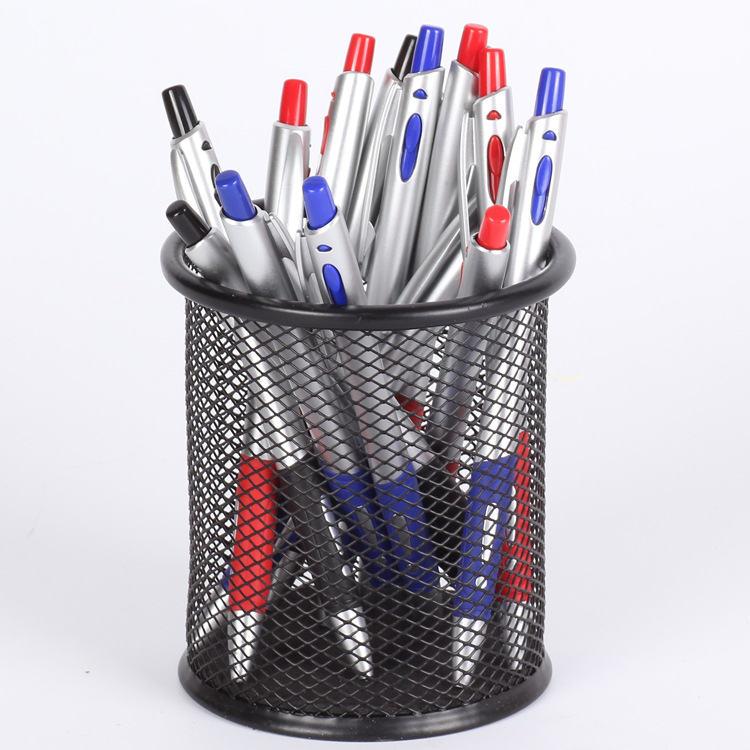 Silver-sprayed ballpoint pen, silver-rod ballpoint pen with LOGO and exclamation mark, plastic ballpoint pen 575S, foreign trade ballpoint pen Item Picture